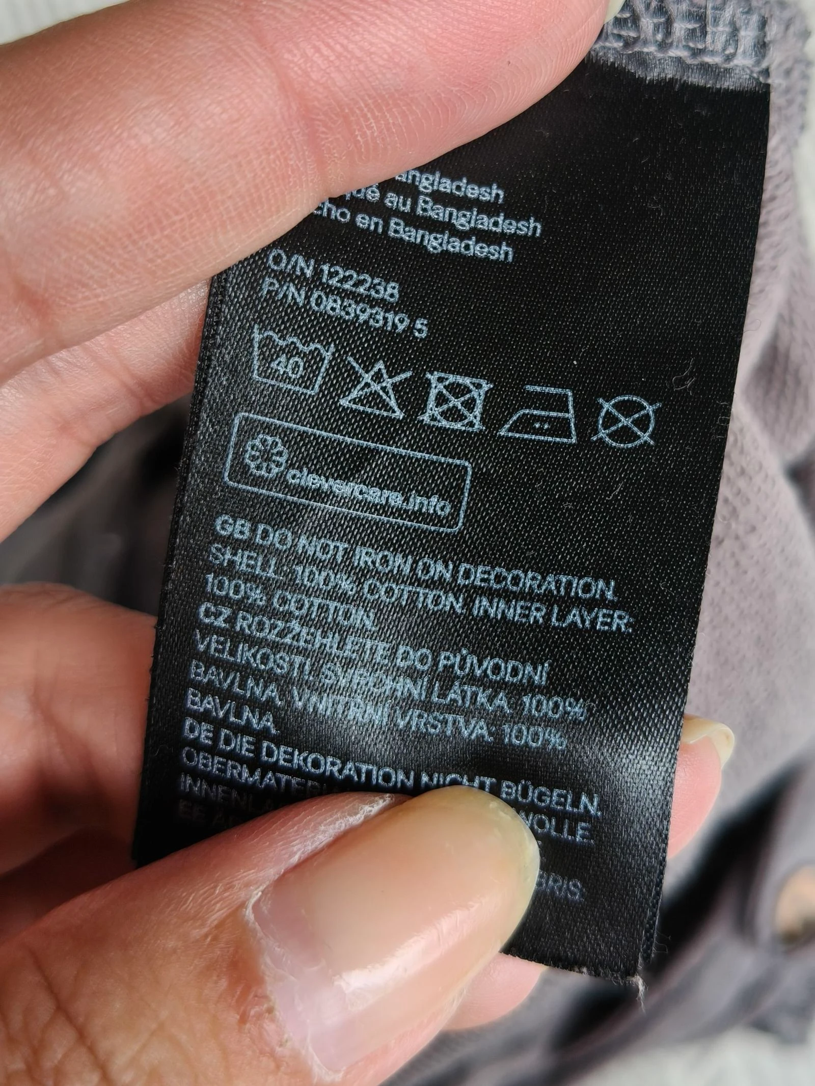 Boy's gray H&M overalls 98 cm – photo 5